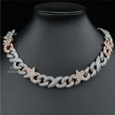CUSTOM STAR CUBAN CHAIN